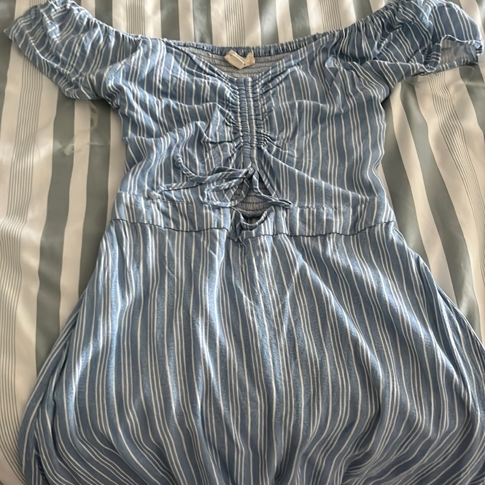 Off the shoulder dress